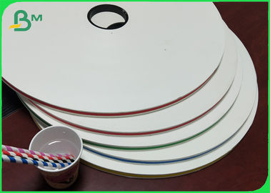 SGS / FDS ได้รับการรับรองเกรดอาหารกันน้ำหลากสี 60g กระดาษฟาง