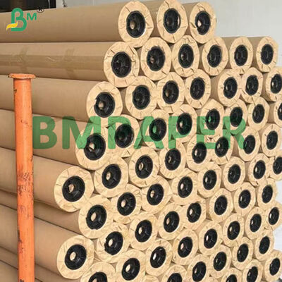 90 นิ้ว 72 นิ้ว perforated Brown Kraft กระดาษม้วน 80, ความยาวตามสั่ง, หลุมกลม
