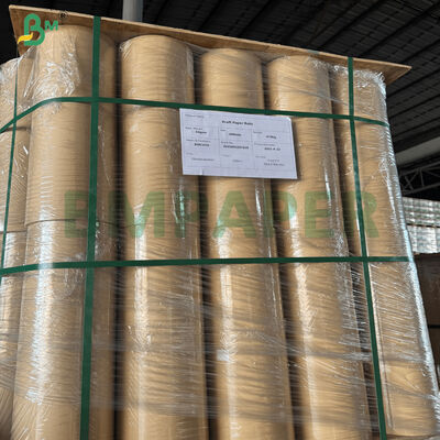 กระดาษลูกไก่สีน้ำตาล 75 แกรมกระดาษรีไซเคิลสำหรับสัตว์ปีกที่ย่อยสลายได้ 100% สำหรับโรงเพาะฟัก
