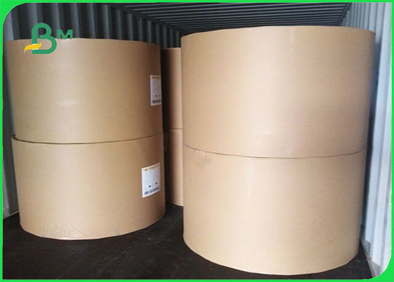 กระดาษงานฝีมือสีขาว 80gsm 90gsm ปลอดภัย 100% สามารถพิมพ์ในม้วนสำหรับถุงแป้ง