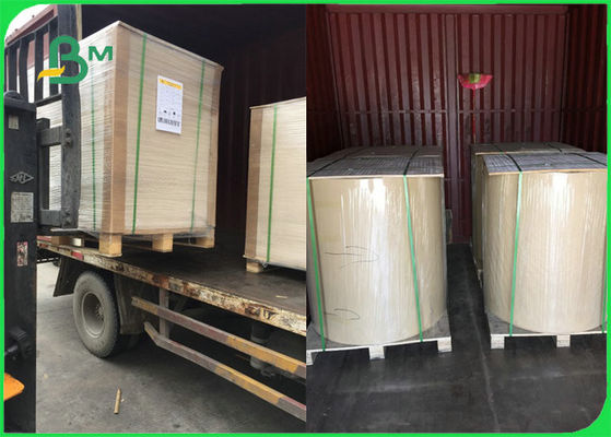 80gsm 90gsm อาหารเกรดกระดาษงานฝีมือสีขาวสำหรับการทำแป้ง / ถุงน้ำตาลองค์การอาหารและยา FSC