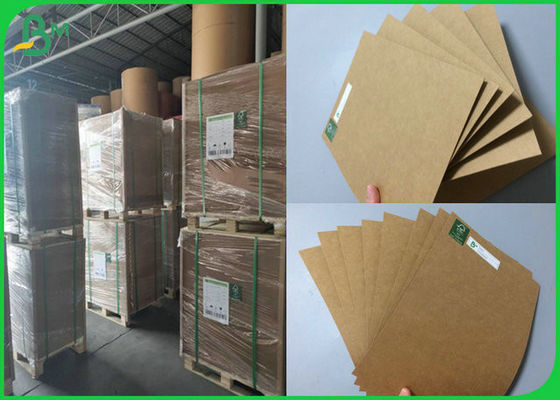 SGS Certification Approved Brown Kraft Liner 300g 350g สำหรับกล่องนำกลับบ้าน