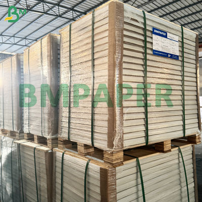 C1S กระดาษขาวเคลือบแผ่นฉลากด้านหนึ่ง วัสดุหน้าสําหรับฉลากขวดและกระจก