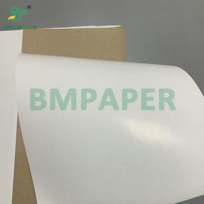 กระดาษไครฟอฟท์สีน้ําตาลเคลือบขาว 325g 365g CKB สําหรับการทํากล่องบรรจุ