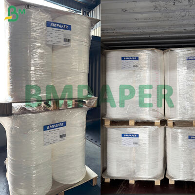 กระดาษไครฟอฟท์ขาว 24-28 กรัม แข็งแรงสําหรับเครื่องกลความเร็วสูง