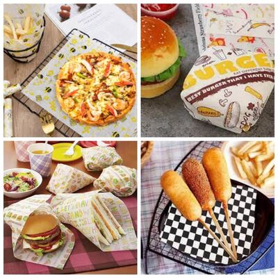 กระดาษคราฟท์แบบม้วน 40กรัม 45กรัม 50กรัม ฟอกขาว ชุด 5 ชุด 7