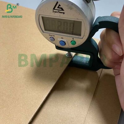 ความแข็งแรงสูง 1.2MM 1.5MM 2MM กระดาษกระดาษกราฟต์สีน้ําตาล สําหรับกรอบภาพ