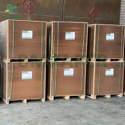 ความแข็งแรงสูง 1.2MM 1.5MM 2MM กระดาษกระดาษกราฟต์สีน้ําตาล สําหรับกรอบภาพ