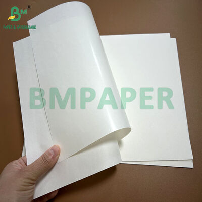 60 กรัม 70 กรัม ผิวเคลือบ 1 ด้าน ขาว เครื่องกระจกกระดาษ Kraft สําหรับกล่องน้ําตาล 60cm 72cm