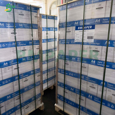 75 กรัม 80 กรัม พิมพ์เลเซอร์ดิจิตอล NCR กระดาษสําเนาไร้คาร์บอน