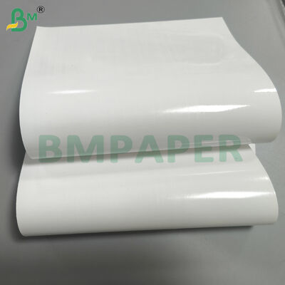 Waterproof High Gloss White Art Paper For Poster Printing With Single Side PE Coating