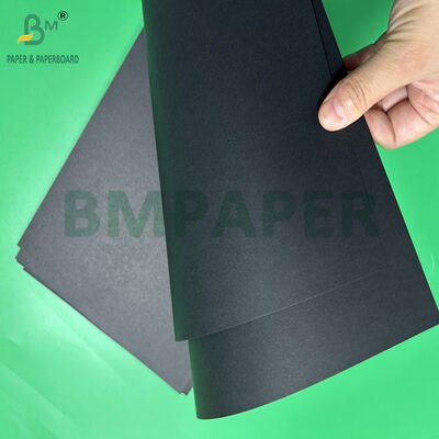 300gsm 350gsm Uncoated Solid Black Paper For Package  70 x 100cm