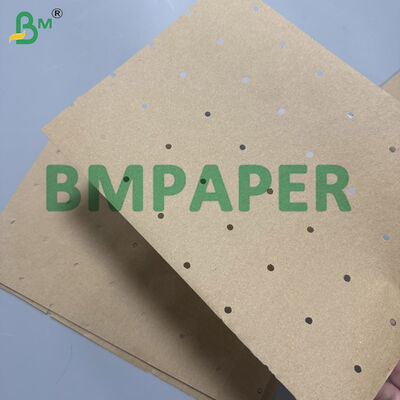 90 นิ้ว 72 นิ้ว perforated Brown Kraft กระดาษม้วน 80, ความยาวตามสั่ง, หลุมกลม