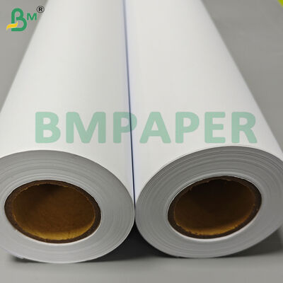 80 กรัม กระดาษลวด CAD สีขาวด้านสองสําหรับการพิมพ์