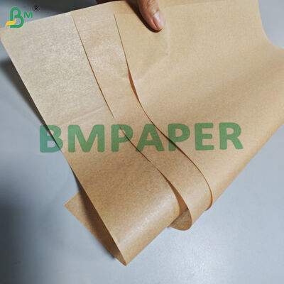 38gsm 42gsm Double Sided Brown Silicone Coated Baking Paper For Oven 50 x 70cm