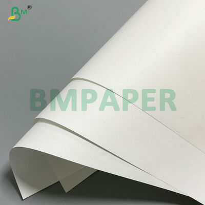 White Semi Extensible 50lb 55lb Food Grade Stretch Wrapping Paper For Fruit Packaging