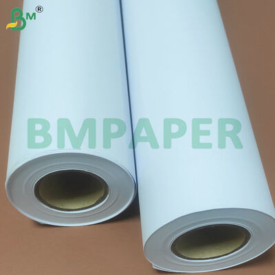 กระดาษโรลสำหรับเครื่องพล็อตเตอร์ 80gsm ขนาดใหญ่ 1.7*100ม. ต่อม้วน