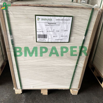 ฐานน้ําด้านเดียว ปกแต่ง Cupstock พลาสติกฟรี 170-320g ขาว