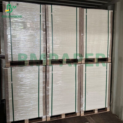 High Bulk Uncoated Absorbent Cardboard 0.6mm 0.8mm for Disposable Paper Coasters