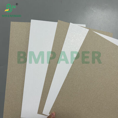 250 กรัม 300 กรัม กระดาษดินเคลือบ Duplex Board สีเทา หลังสําหรับแพคเกจ 27.25x28 นิ้ว