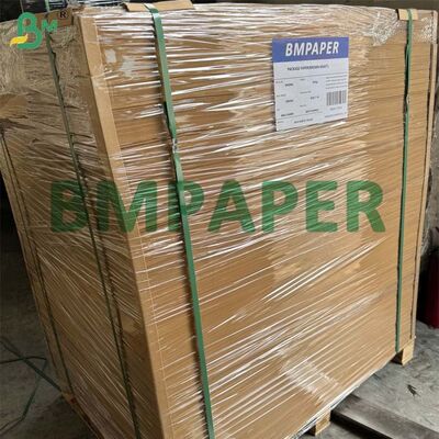 กระดาษคราฟท์สีน้ำตาลยืดได้ 90 แกรม ขนาด 89 ซม., กระดาษถุงเคมียืดสูง
