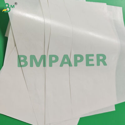 45g + 9g Poly Coated White Kraft Paper For Chopstick Packaging 25cm Heat - Sealable
