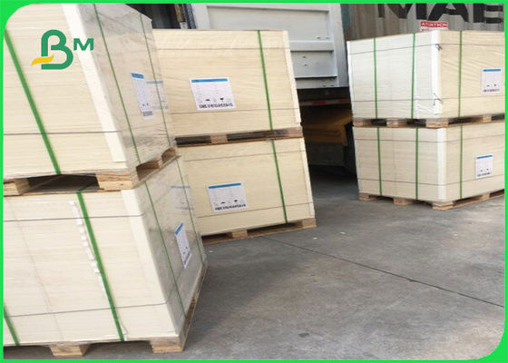 FSC สีครีมกระดาษไม่มีการเคลือบ Woodfree สำหรับโน๊ตบุ๊คเยื่อกระดาษบริสุทธิ์