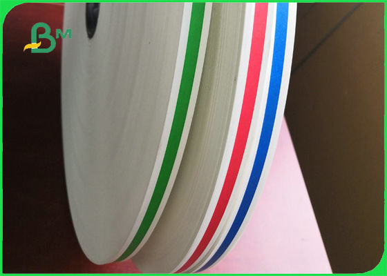 หลอดกระดาษสำหรับดื่มสีเหลืองที่ย่อยสลายได้ทางชีวภาพสำหรับงานปาร์ตี้ลายทางหลากสี