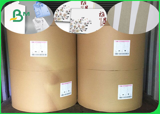 FSC 250/300 / 400gsm C1S สีเทาด้านหลังมันวาวด้านหลังสีขาว 1 มม. 2 มม. 3 มม