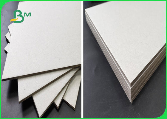 Chipboard เยื่อกระดาษรีไซเคิล 800GSM Uncoated Grey ทั้งหมดด้วย FSC สำหรับปก Binder