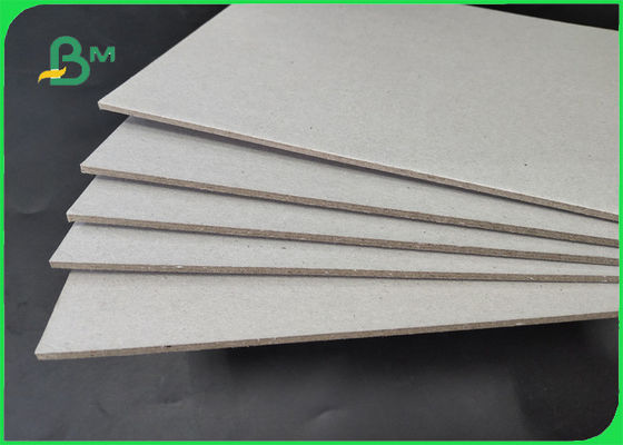 Chipboard เยื่อกระดาษรีไซเคิล 800GSM Uncoated Grey ทั้งหมดด้วย FSC สำหรับปก Binder
