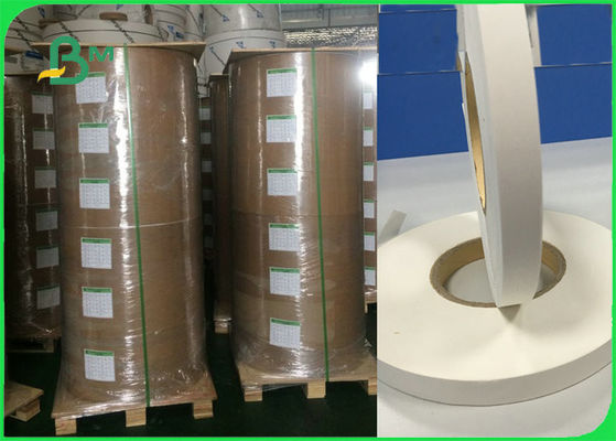 องค์การอาหารและยา FSC 60gsm 120gsm พิมพ์ Slitted ฟางกระดาษม้วนสำหรับดื่ม DIY