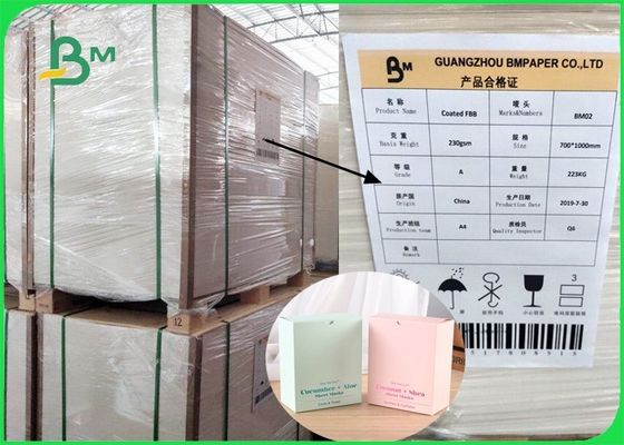 270gr 280gr 300gr FSC ความขาว 95% กระดาษแข็ง GC1 สำหรับปกหนังสือ