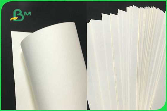 100% Virgin Biodegradable Uncoated Paper Paper ฐานกระดาษ 170 - 300gsm FDA FSC