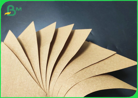 135 กรัม 400 กรัม กระดาษไครฟอฟต์สีน้ําตาลที่สามารถนําไปใช้ใหม่ สําหรับการบรรจุอาหาร