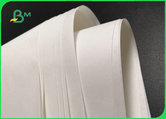 35 กรัม 45 กรัม MG กระดาษไครฟอฟท์สีขาว สําหรับกระเป๋าชา ไม่อันตราย 70 x 100 ซม