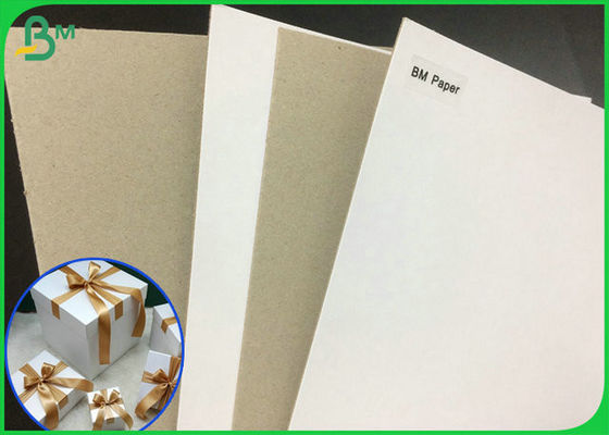 พิมพ์ได้ 1.0 มม. ถึง 4.0 มม. กระดาษแข็งสีขาวเทาสำหรับทำกล่องแข็ง