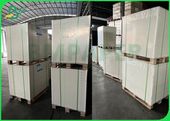 C1S กระดาษการ์ดขาว 325gsm 350gsm สำหรับบรรจุภัณฑ์อาหารแช่แข็ง