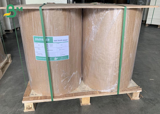 กระดาษข้อความ 20lb ม้วนกระดาษพิมพ์สีขาวสำหรับพิมพ์หนังสือ