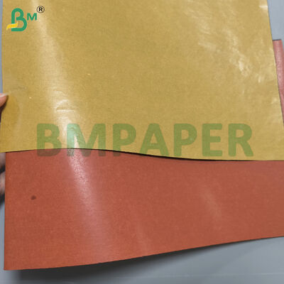 กระเป๋าป้องกันผลไม้ วัสดุกระดาษ สีแดง / สีน้ําตาลข้างนอก สีดําข้างใน