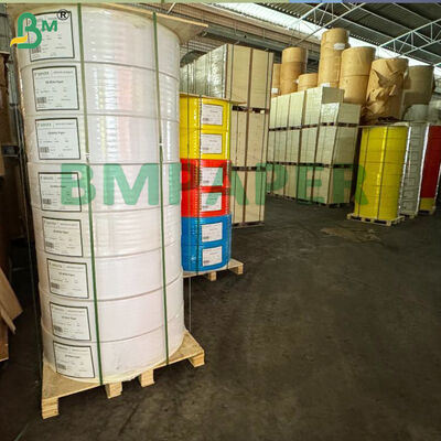 80 กรัม Digital Carbonless Paper Roll CB CFB CF ท่อหลายสี