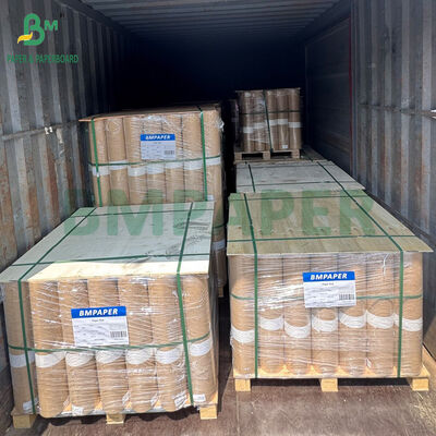 กระดาษคราฟท์เคลือบเงา MG ขยายได้แข็งแกร่ง 60gr ด้านเดียวไม่ฟอกขาว