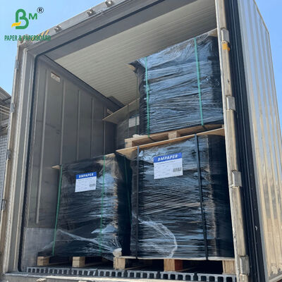 250 กรัม 300 กรัม Cartulina Negra ไม่เคลือบ สําหรับกล่องของขวัญพรีเมี่ยม 70 ซม 72 ซม